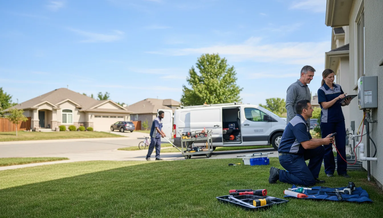 Tankless water heater service in Salisbury, MA